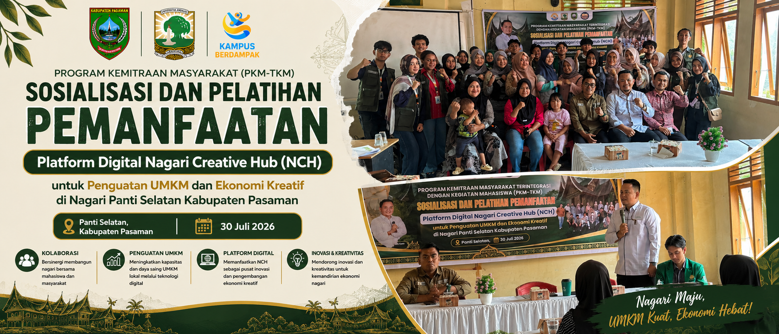 Peluncuran Platform NCH Panti Selatan