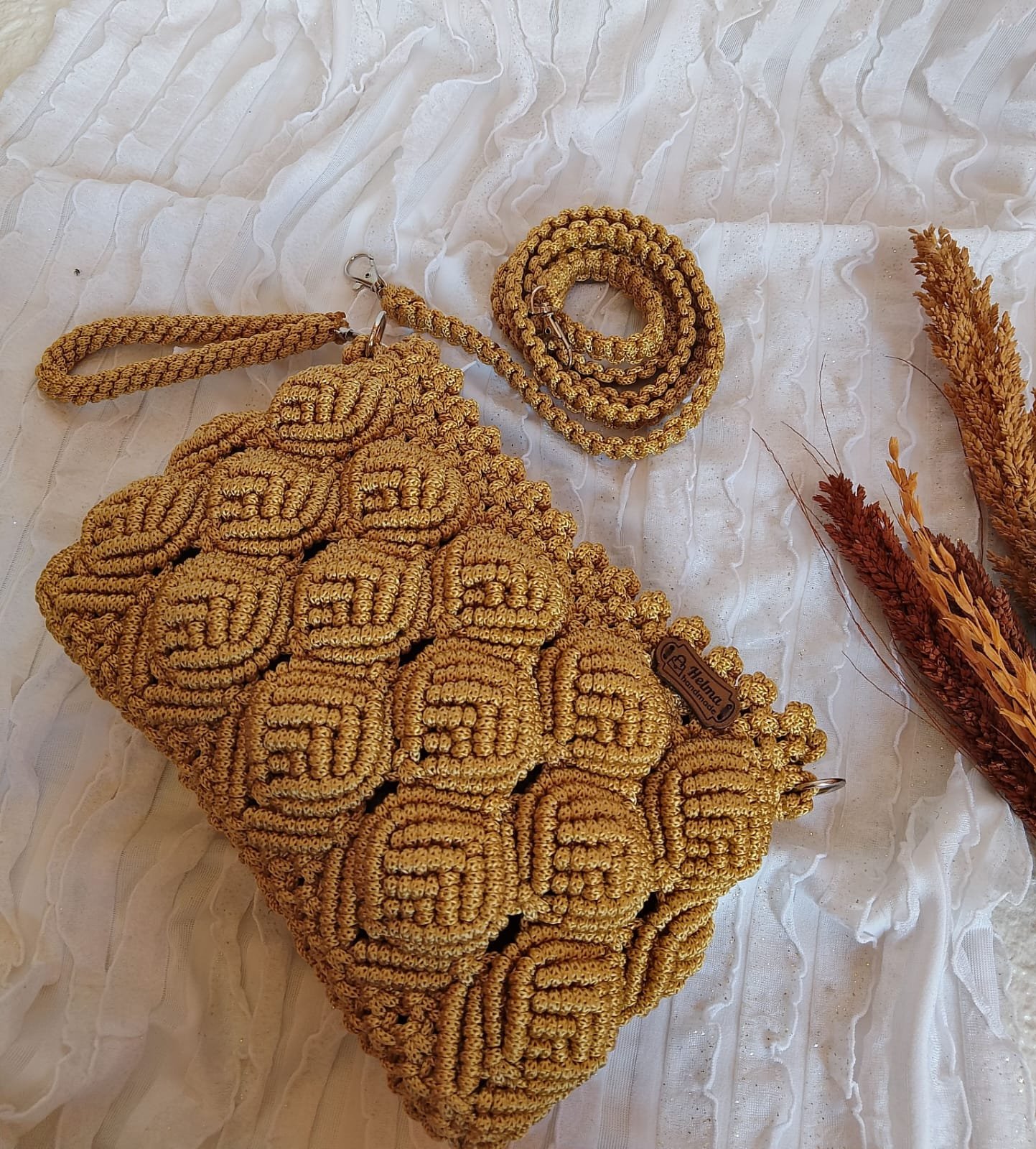 Tas Motif Daun